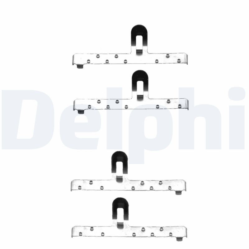 DELPHI LX0071 Kit accessori, Pastiglia freno