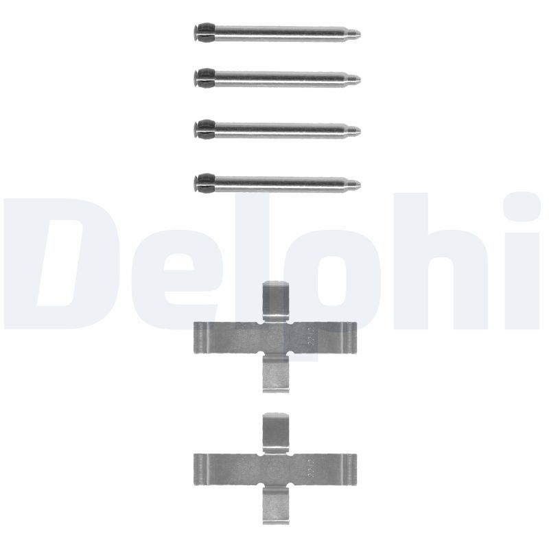 DELPHI LX0094 Kit accessori, Pastiglia freno