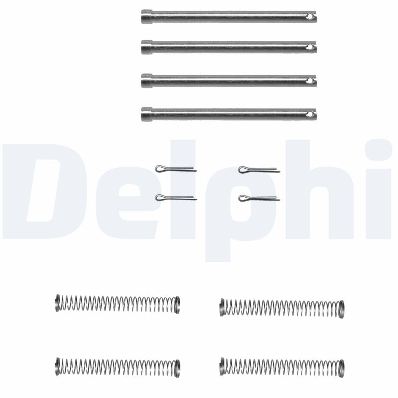 DELPHI LX0097 Kit accessori, Pastiglia freno