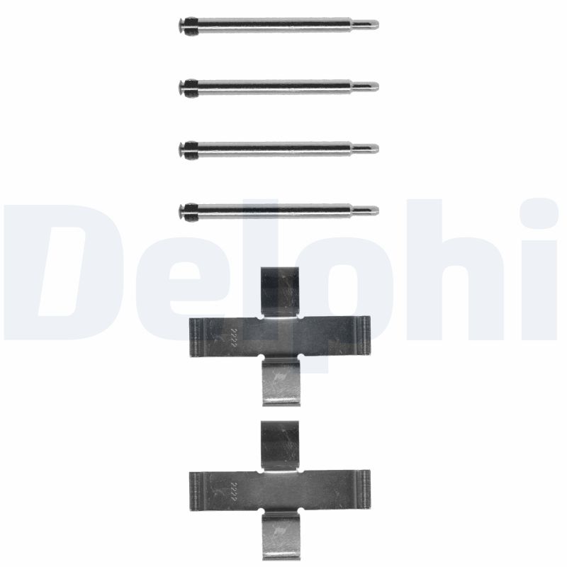 DELPHI LX0103 Kit accessori, Pastiglia freno