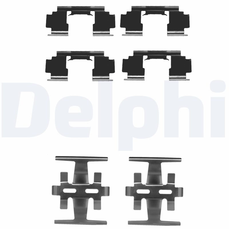 DELPHI LX0130 Kit accessori, Pastiglia freno