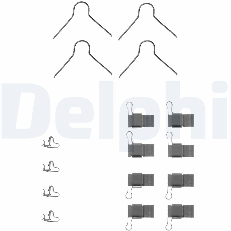 DELPHI LX0131 Kit accessori, Pastiglia freno-Kit accessori, Pastiglia freno-Ricambi Euro