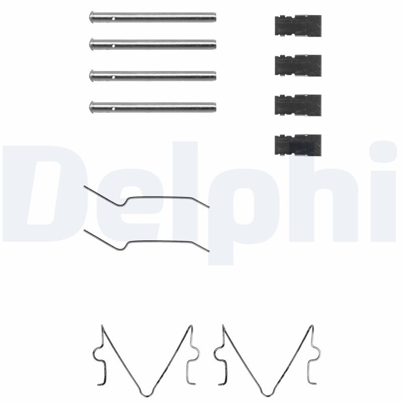 DELPHI LX0164 Kit accessori, Pastiglia freno-Kit accessori, Pastiglia freno-Ricambi Euro