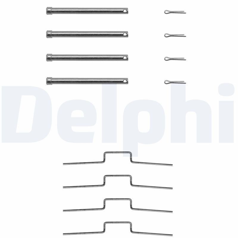 DELPHI LX0165 Kit accessori, Pastiglia freno-Kit accessori, Pastiglia freno-Ricambi Euro