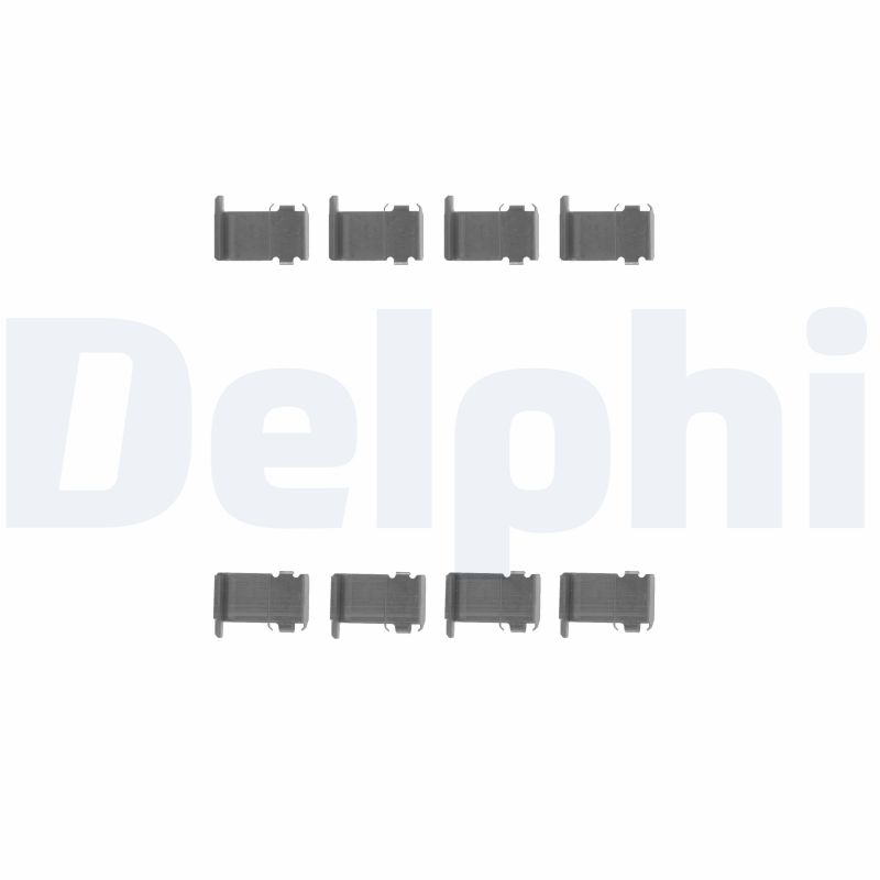 DELPHI LX0226 Kit accessori, Pastiglia freno