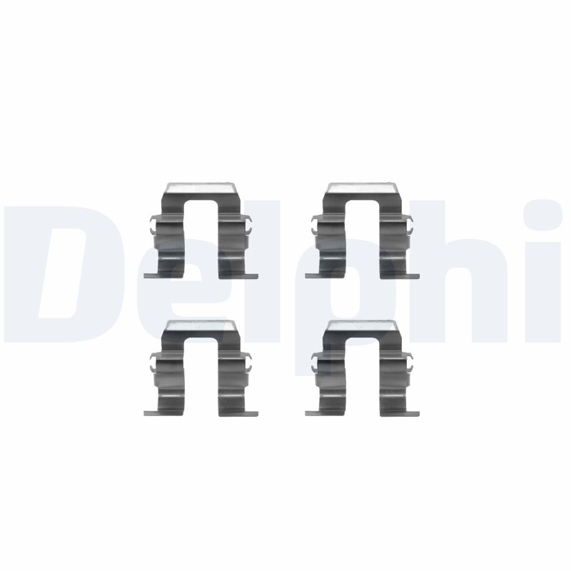 DELPHI LX0256 Kit accessori, Pastiglia freno