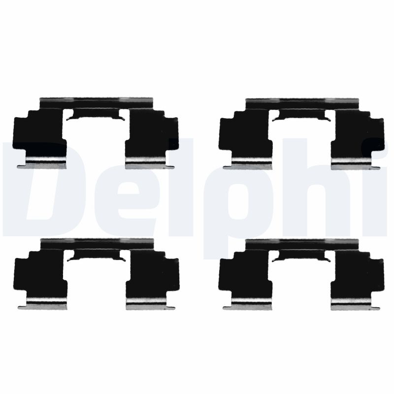 DELPHI LX0301 Kit accessori, Pastiglia freno-Kit accessori, Pastiglia freno-Ricambi Euro