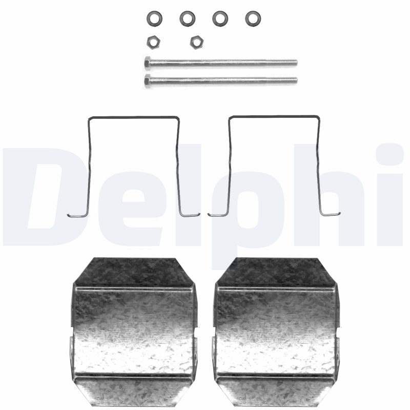 DELPHI LX0338 Kit accessori, Pastiglia freno-Kit accessori, Pastiglia freno-Ricambi Euro