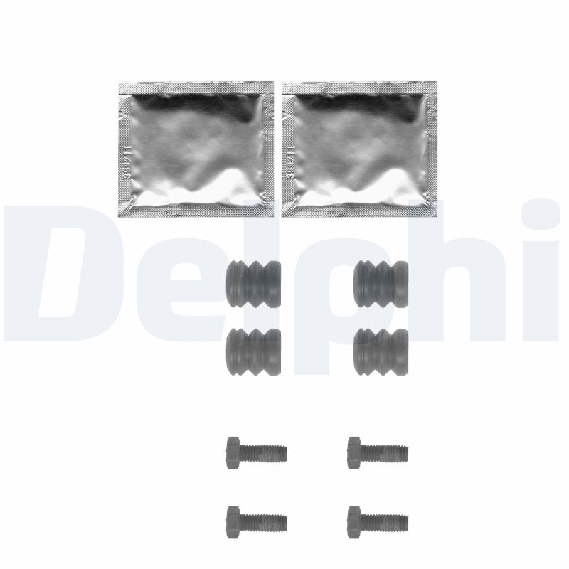 DELPHI LX0355 Kit accessori, Pastiglia freno