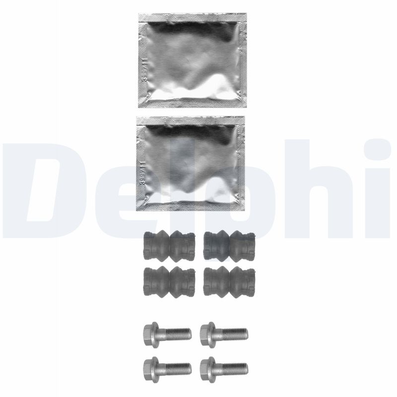 DELPHI LX0356 Kit accessori, Pastiglia freno