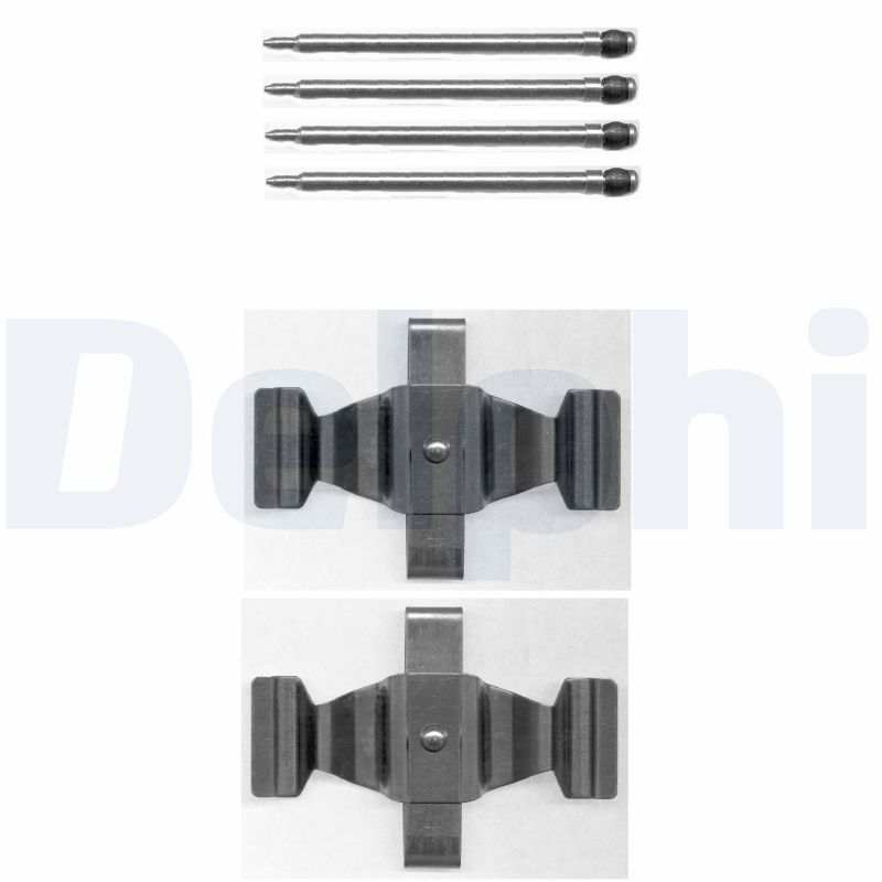 DELPHI LX0398 Kit accessori, Pastiglia freno-Kit accessori, Pastiglia freno-Ricambi Euro