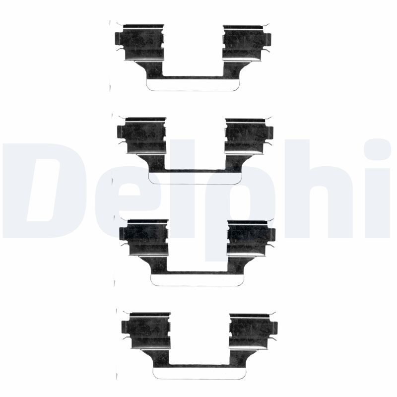 DELPHI LX0403 Kit accessori, Pastiglia freno