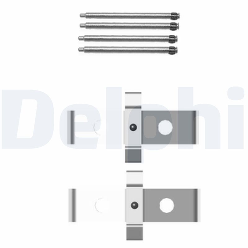 DELPHI LX0408 Kit accessori, Pastiglia freno