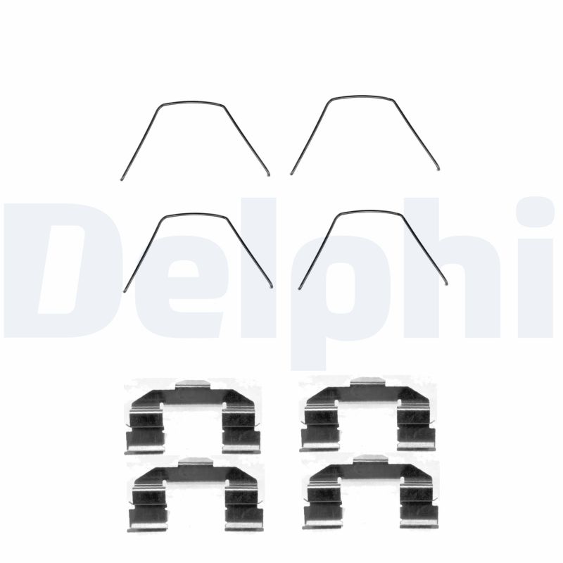 DELPHI LX0421 Kit accessori, Pastiglia freno