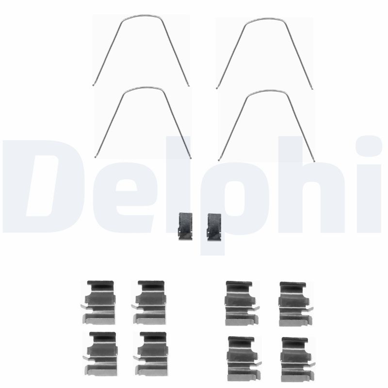 DELPHI LX0423 Kit accessori, Pastiglia freno-Kit accessori, Pastiglia freno-Ricambi Euro