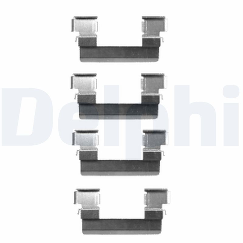 DELPHI LX0466 Kit accessori, Pastiglia freno
