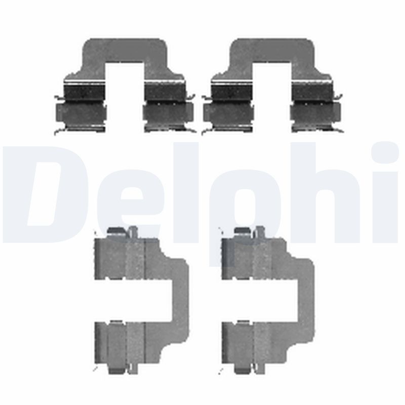 DELPHI LX0473 Kit accessori, Pastiglia freno-Kit accessori, Pastiglia freno-Ricambi Euro