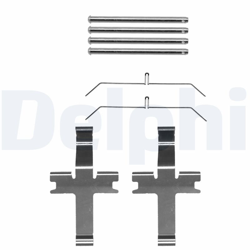 DELPHI LX0495 Kit accessori, Pastiglia freno