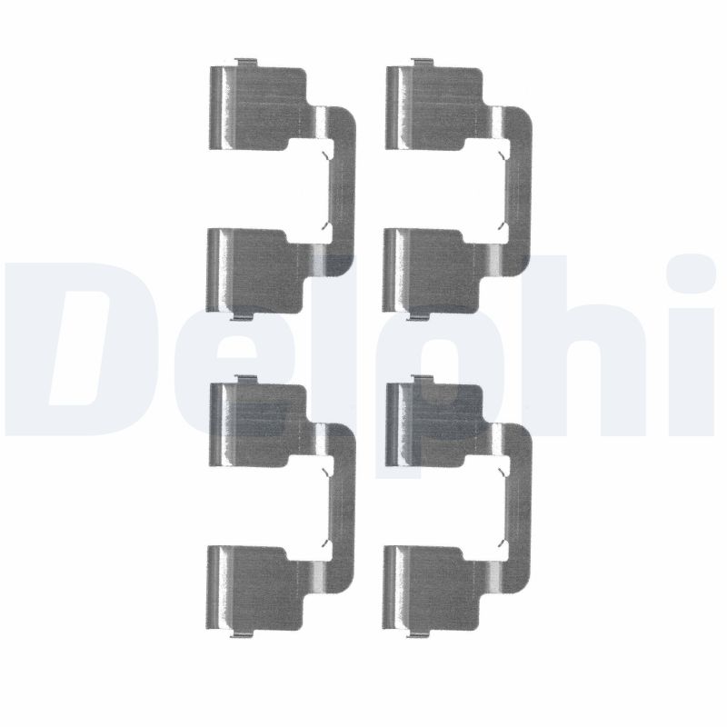 DELPHI LX0506 Kit accessori, Pastiglia freno