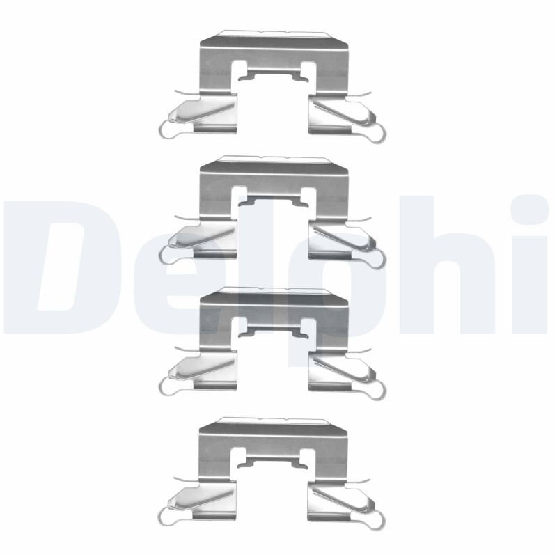 DELPHI LX0507 Kit accessori, Pastiglia freno
