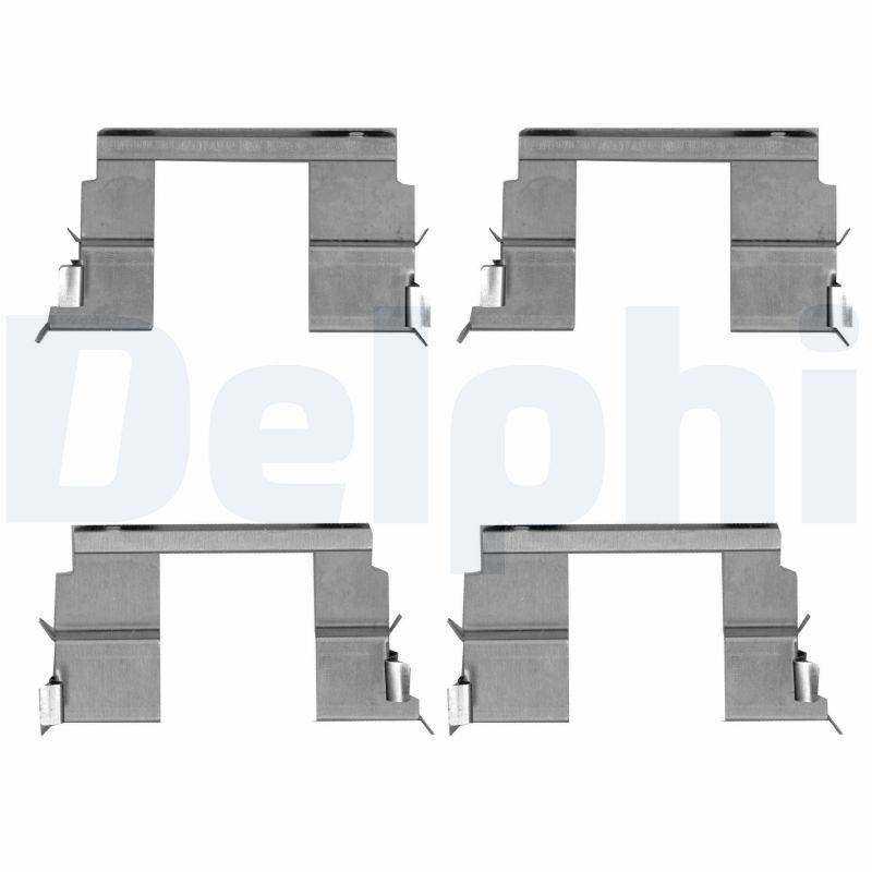 DELPHI LX0516 Kit accessori, Pastiglia freno-Kit accessori, Pastiglia freno-Ricambi Euro