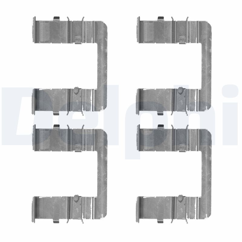 DELPHI LX0519 Kit accessori, Pastiglia freno