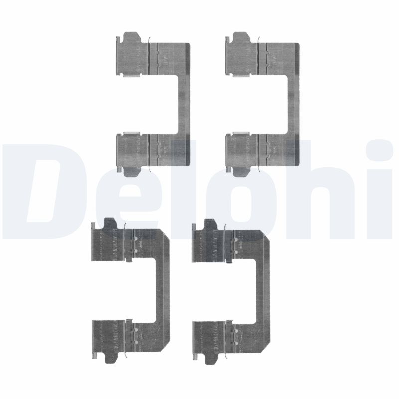 DELPHI LX0530 Kit accessori, Pastiglia freno