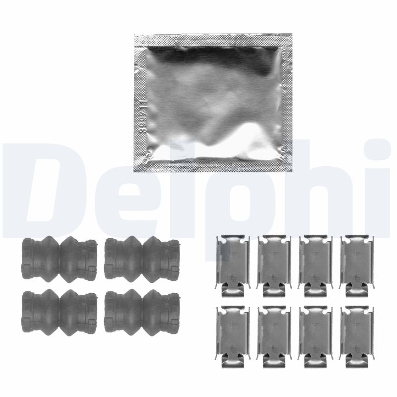 DELPHI LX0535 Kit accessori, Pastiglia freno