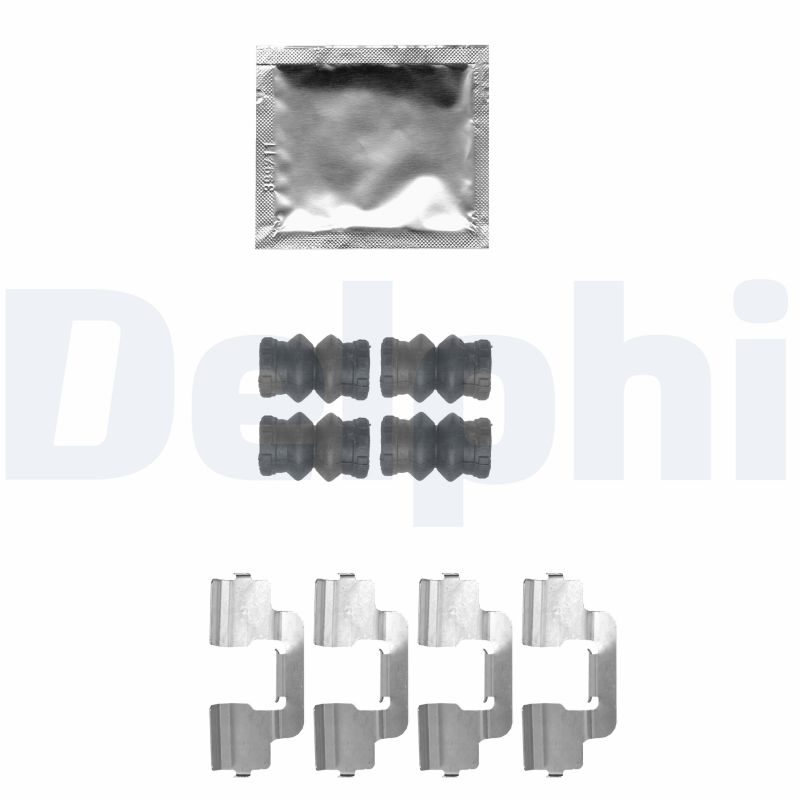 DELPHI LX0536 Kit accessori, Pastiglia freno