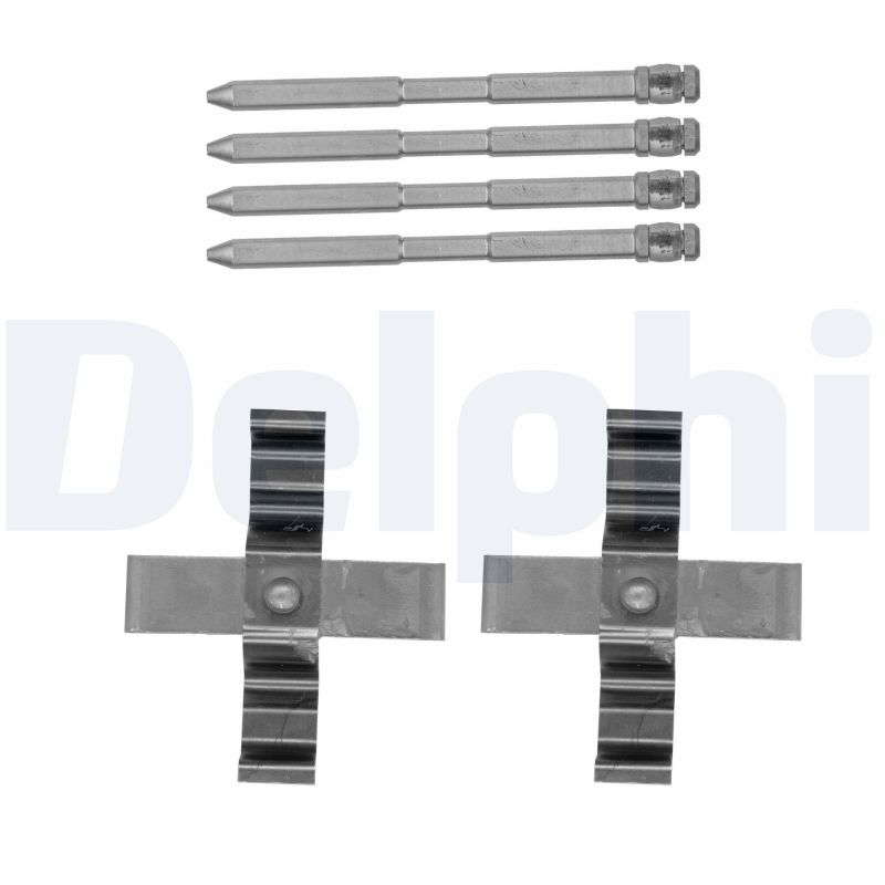 DELPHI LX0544 Kit accessori, Pastiglia freno