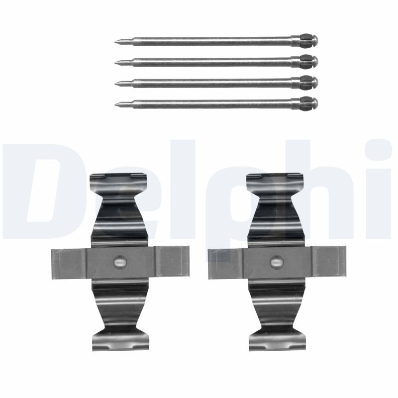 DELPHI LX0546 Kit accessori, Pastiglia freno