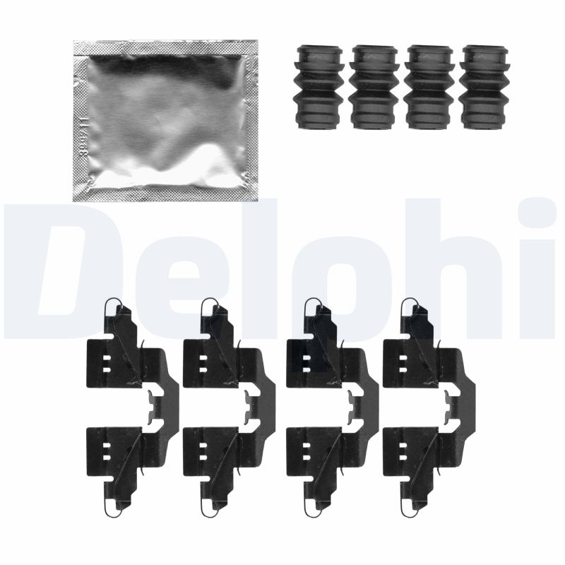 DELPHI LX0550 Kit accessori, Pastiglia freno