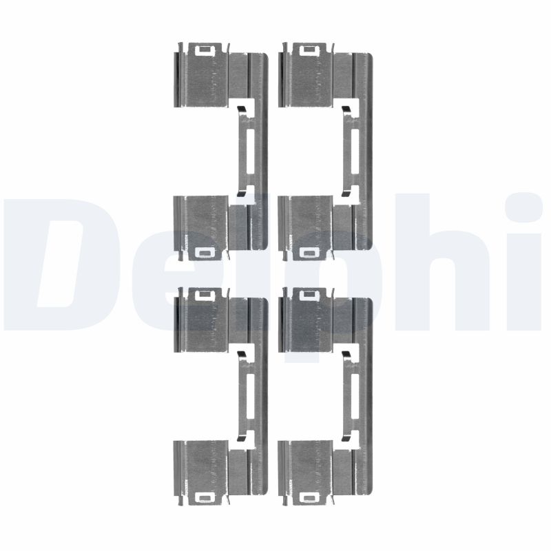 DELPHI LX0551 Kit accessori, Pastiglia freno