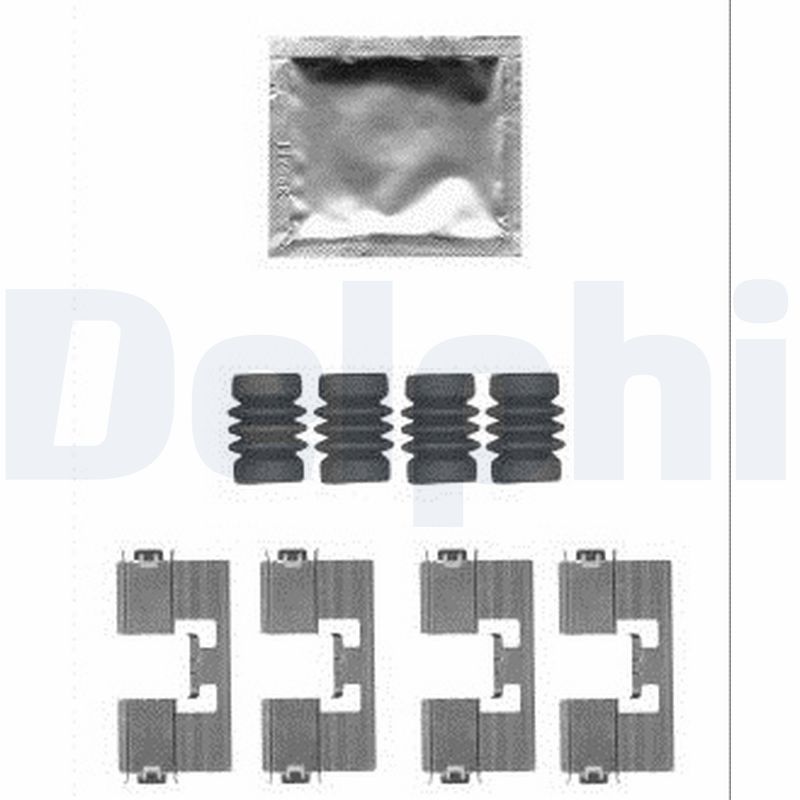 DELPHI LX0558 Kit accessori, Pastiglia freno-Kit accessori, Pastiglia freno-Ricambi Euro