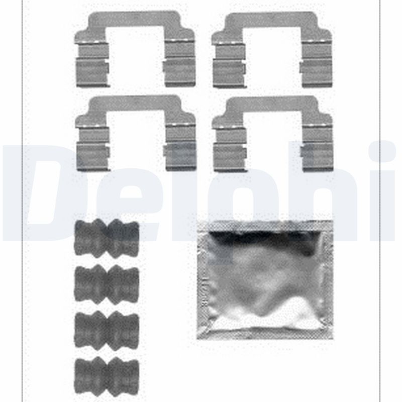 DELPHI LX0560 Kit accessori, Pastiglia freno