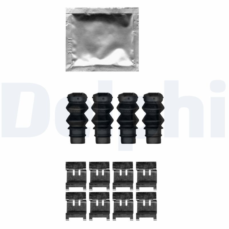 DELPHI LX0631 Kit accessori, Pastiglia freno-Kit accessori, Pastiglia freno-Ricambi Euro