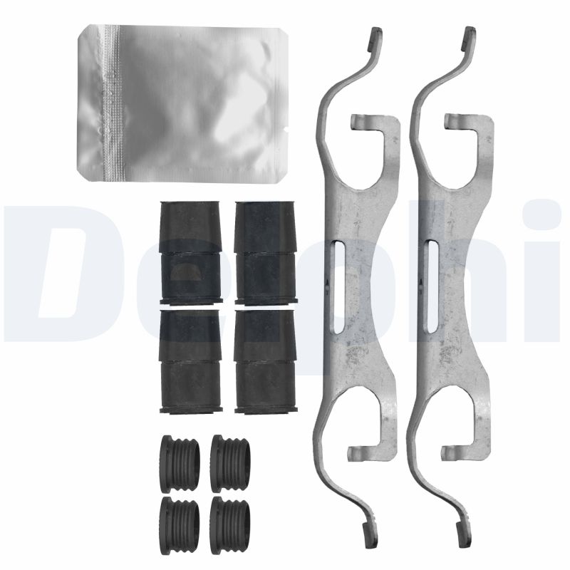 DELPHI LX0638 Kit accessori, Pastiglia freno
