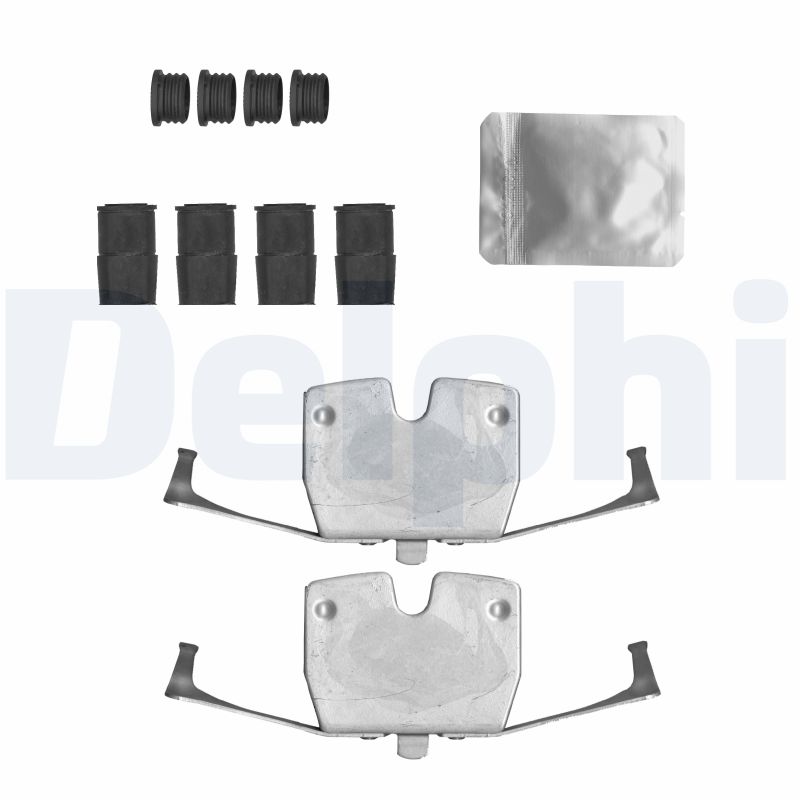 DELPHI LX0646 Kit accessori, Pastiglia freno