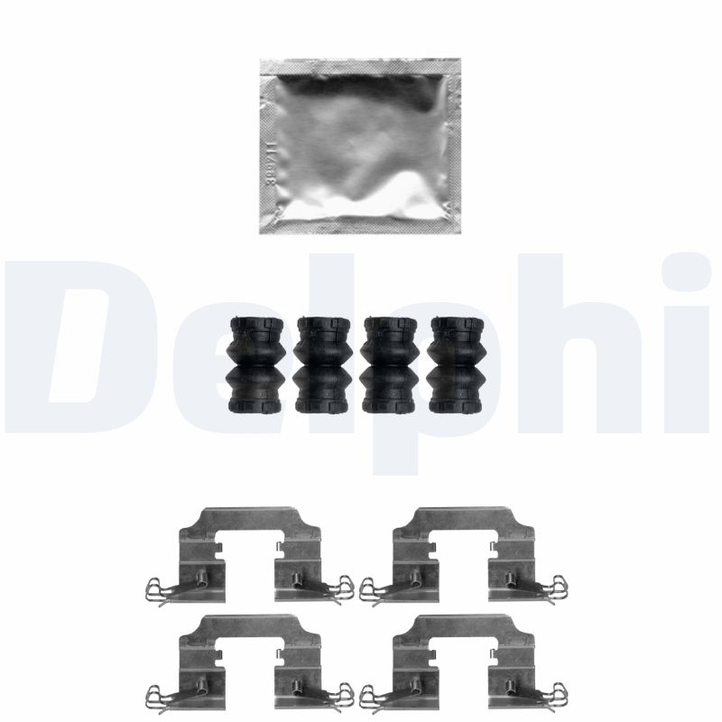 DELPHI LX0650 Kit accessori, Pastiglia freno