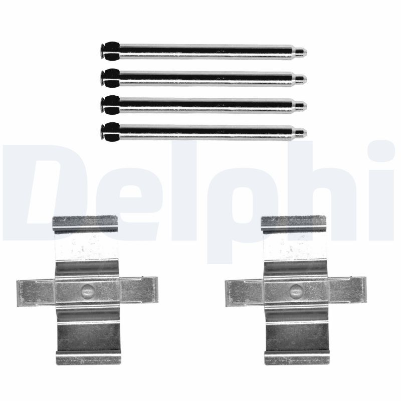 DELPHI LX0658 Kit accessori, Pastiglia freno