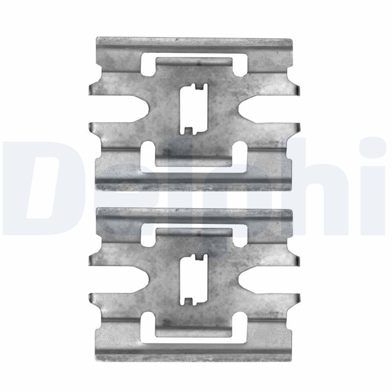 DELPHI LX0662 Kit accessori, Pastiglia freno