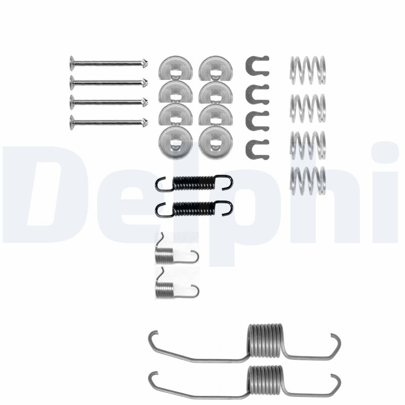 DELPHI LY1106 Kit accessori, Ganasce freno