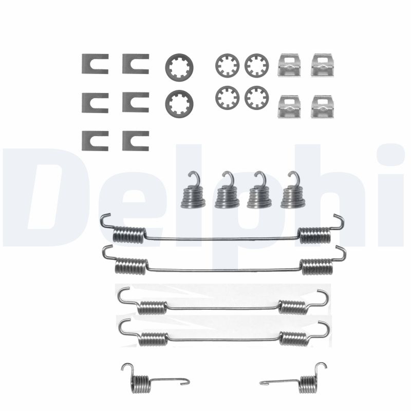 DELPHI LY1111 Kit accessori, Ganasce freno-Kit accessori, Ganasce freno-Ricambi Euro