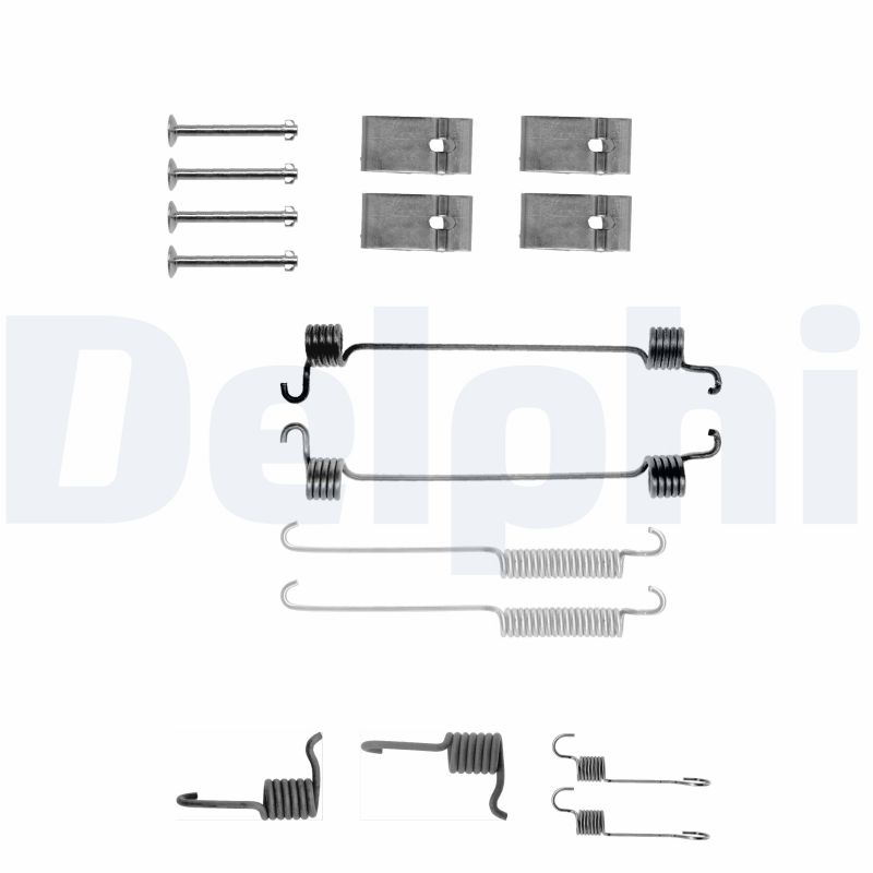 DELPHI LY1119 Kit accessori, Ganasce freno