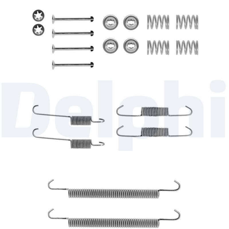 DELPHI LY1132 Kit accessori, Ganasce freno