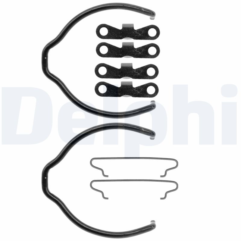 DELPHI LY1137 Kit accessori, Ganasce freno stazionamento