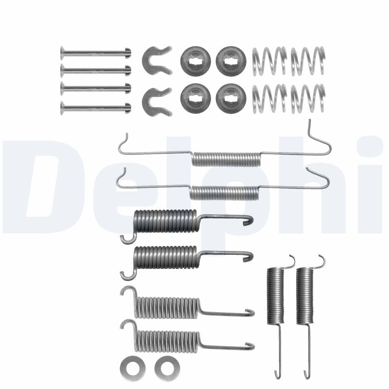 DELPHI LY1151 Kit accessori, Ganasce freno