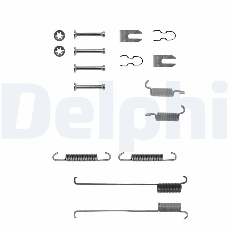 DELPHI LY1214 Kit accessori, Ganasce freno