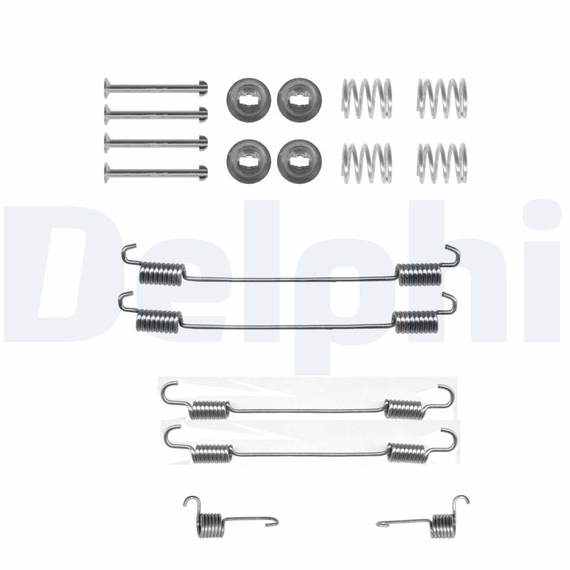 DELPHI LY1225 Kit accessori, Ganasce freno