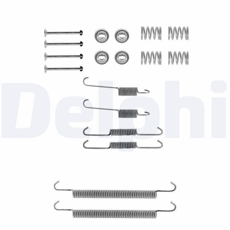 DELPHI LY1232 Kit accessori, Ganasce freno